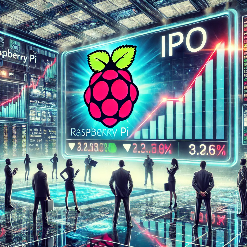 Raspberry Pi IPO Success: Shares Rise by Over a Third