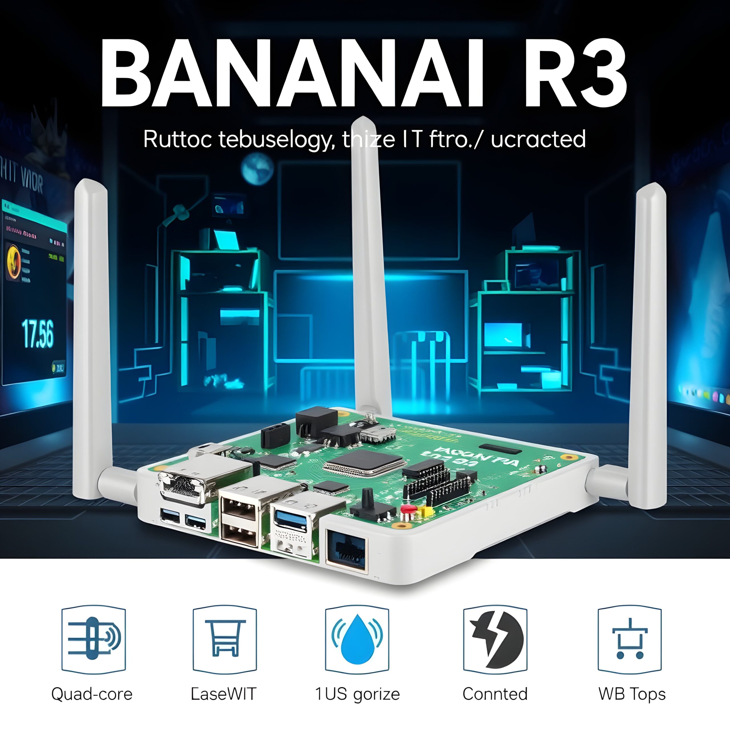 Banana Pi R3: Revolutionizing OpenWRT Routers with Unparalleled Performance